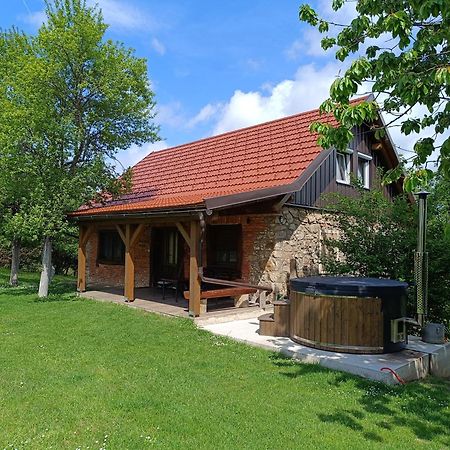 Holiday Home "Sleme" With Jacuzzi, Big Garden And Arbor With Fireplace Skrad Extérieur photo
