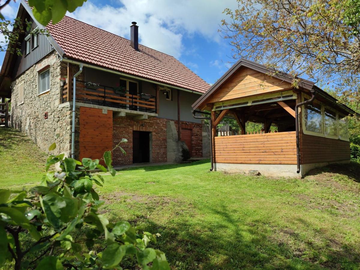 Holiday Home "Sleme" With Jacuzzi, Big Garden And Arbor With Fireplace Skrad Extérieur photo
