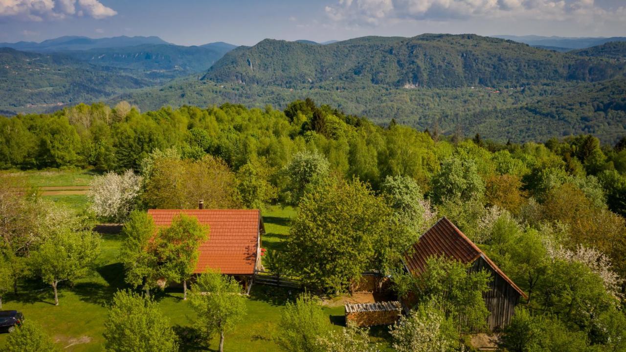 Holiday Home "Sleme" With Jacuzzi, Big Garden And Arbor With Fireplace Skrad Extérieur photo