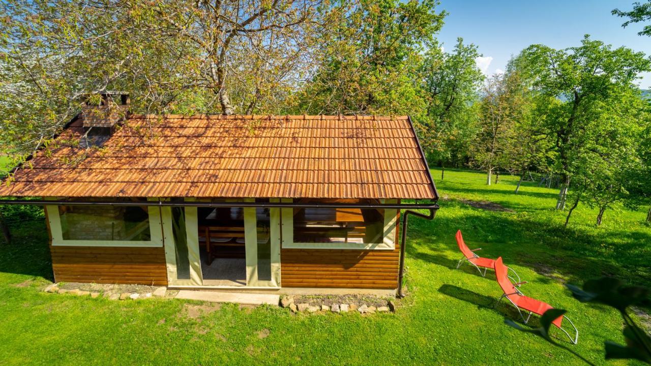 Holiday Home "Sleme" With Jacuzzi, Big Garden And Arbor With Fireplace Skrad Extérieur photo